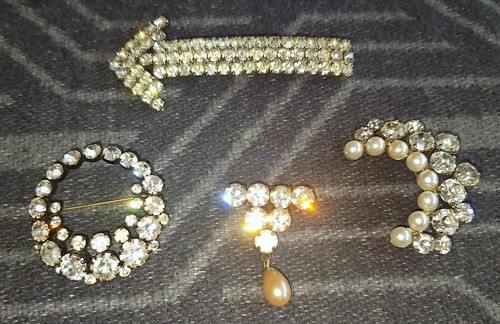 Schöne strass broschen ca - 4,