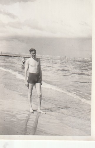 Vintage foto hübscher mann - vintage, in