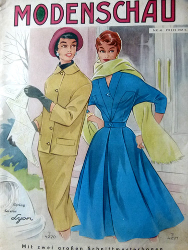 Altes modeheft 50er jahre - 50er,