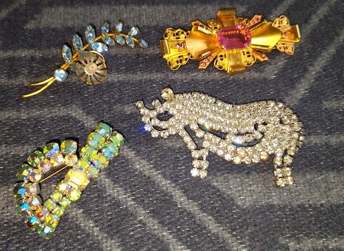 Schöne strass broschen ca - 4,