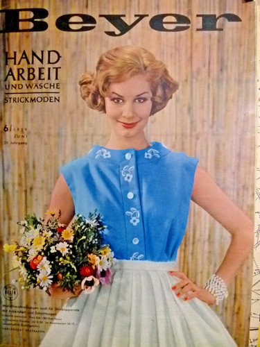 Altes modeheft beyer von 1959 - altes,