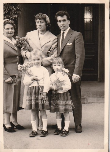 Vintage foto familie - foto, in