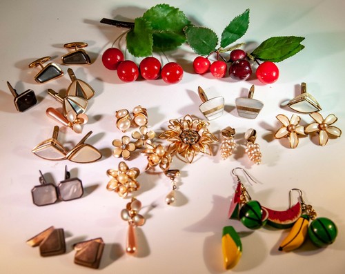 Modeschmuck konvolut 50er - modeschmuck,