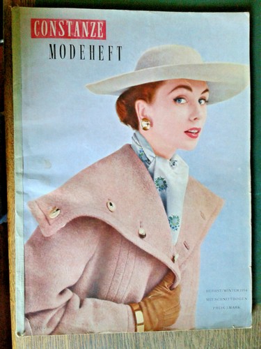 Constanze mode 1954 mit - h/w,
