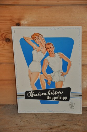 Altes reklameschild 50er jahre - reklameschild,
