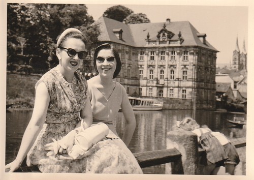 Vintage foto hübsche frauen - vintage,