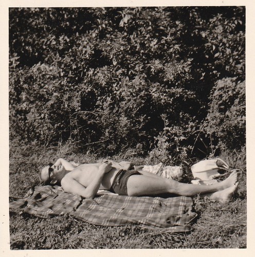 Vintage foto hübscher mann - vintage,