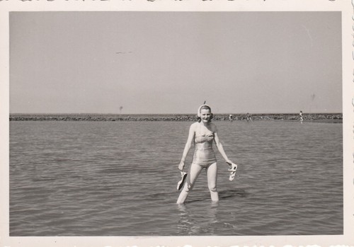 Vintage foto schöne frau - vintage, im