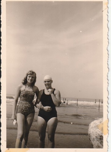 Vintage foto hübsche frau - hübsche,