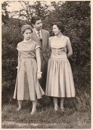 Vintage foto hübsche frauen - vintage,