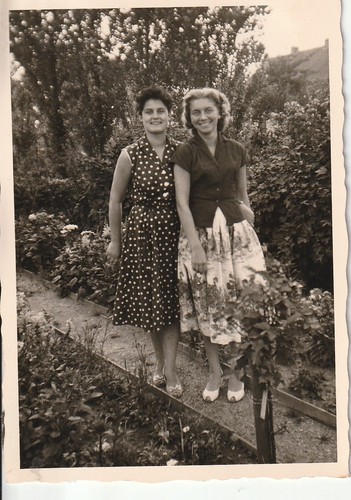 Vintage foto hübsche frauen - foto,