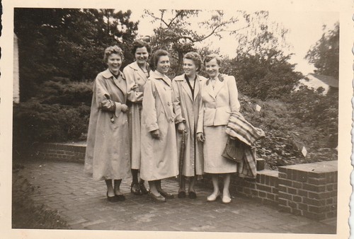 Vintage foto hübsche frauen - vintage,