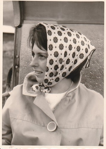 Vintage foto hübsche frau mit - vintage,